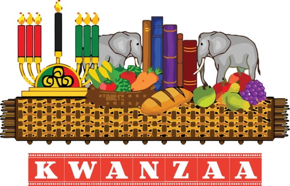 Transparent Kwanzaa Design Cartoon for Happy Kwanzaa for Kwanzaa