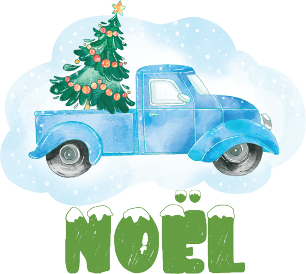 Transparent Christmas Compact car Car Mid-size car for Noel for Christmas
