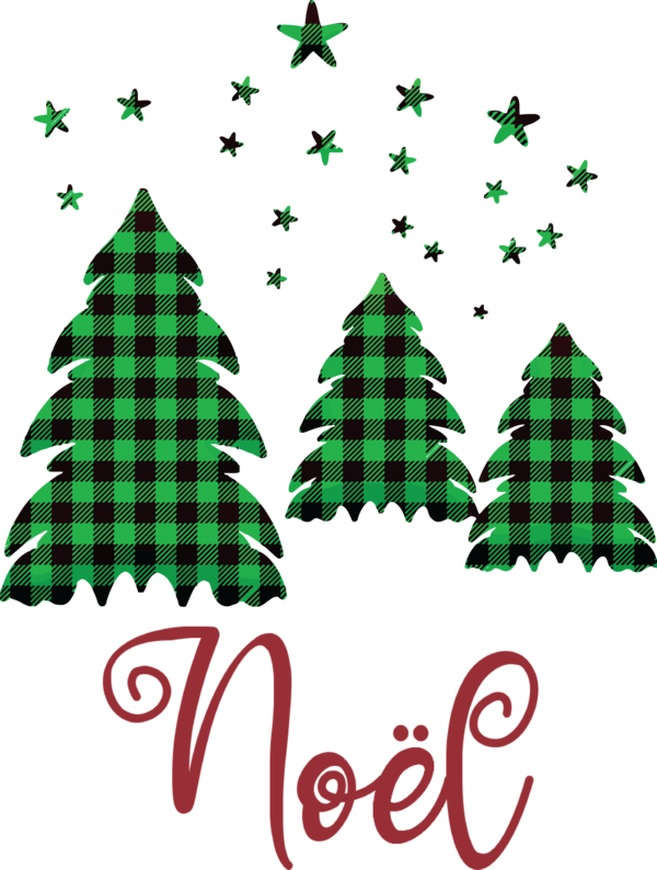 Transparent Christmas Tartan Check Textile for Noel for Christmas
