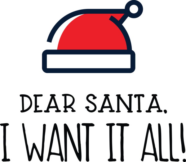 Transparent Christmas Logo Meter Line for Santa for Christmas