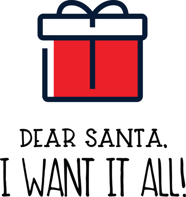 Transparent Christmas Logo Symbol Sign for Santa for Christmas