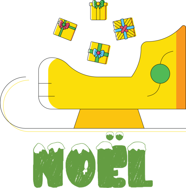 Transparent Christmas Logo Cartoon Line for Noel for Christmas