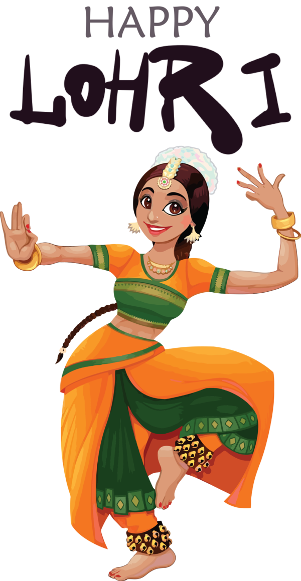 Transparent Lohri Dance in India Music of India Indian classical dance for Happy Lohri for Lohri