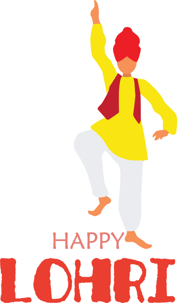 Transparent Lohri Logo Meter Happiness for Happy Lohri for Lohri