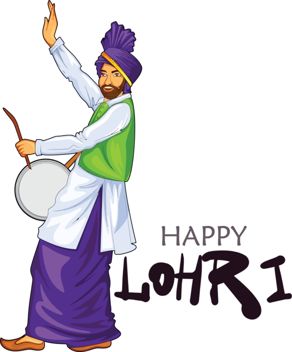 Transparent Lohri Drawing Cartoon Royalty-free for Happy Lohri for Lohri