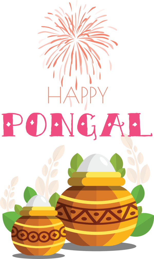Transparent Pongal Design for Thai Pongal for Pongal