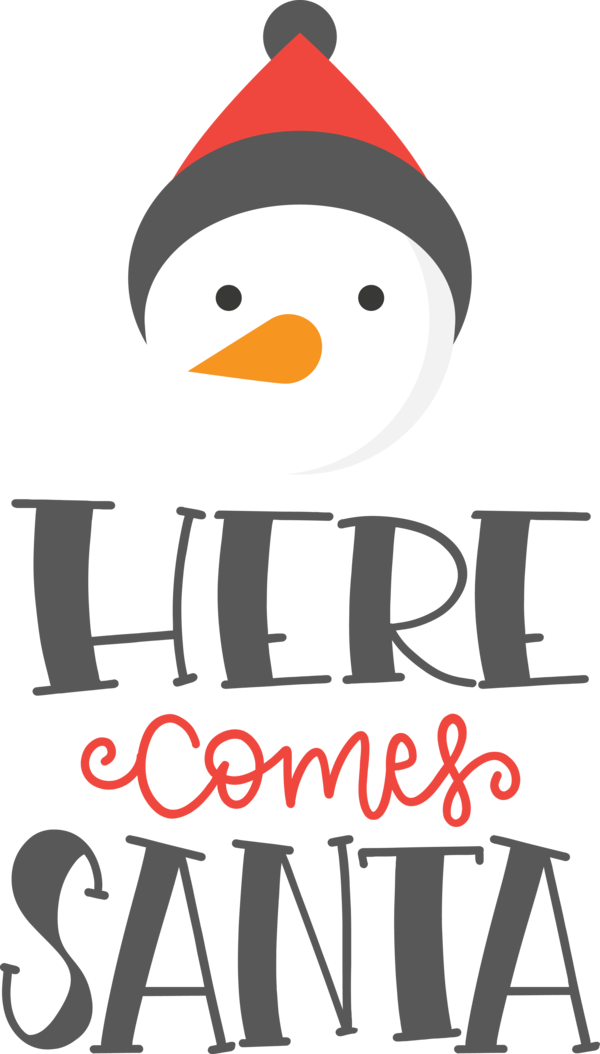 Transparent Christmas Penguins Logo Flightless bird for Santa for Christmas