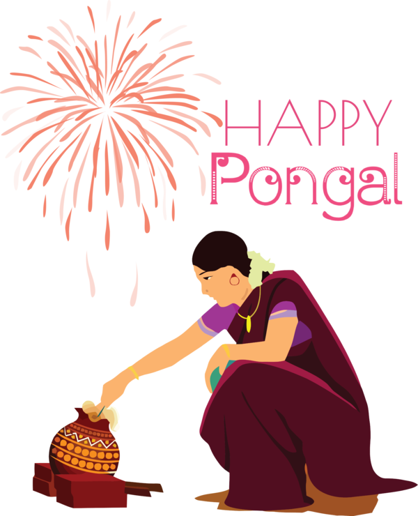 Transparent Pongal Design Pongal Transparency for Thai Pongal for Pongal