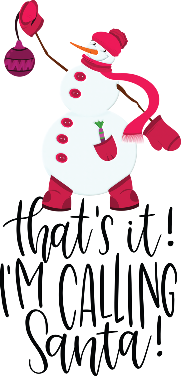 Transparent Christmas Jack Frost Cartoon Design for Santa for Christmas