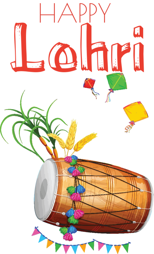Transparent Lohri Festival Royalty-free Cartoon for Happy Lohri for Lohri