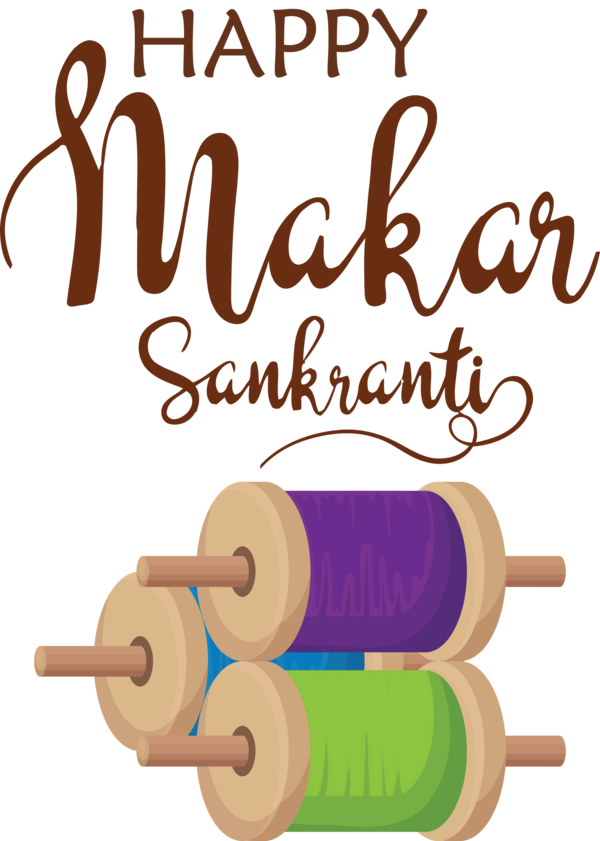 Transparent Happy Makar Sankranti Cartoon Meter Line for Makar Sankranti for Happy Makar Sankranti