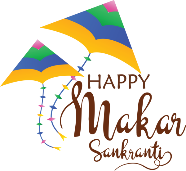 Transparent Happy Makar Sankranti Logo Harvest festival Meter for Makar Sankranti for Happy Makar Sankranti