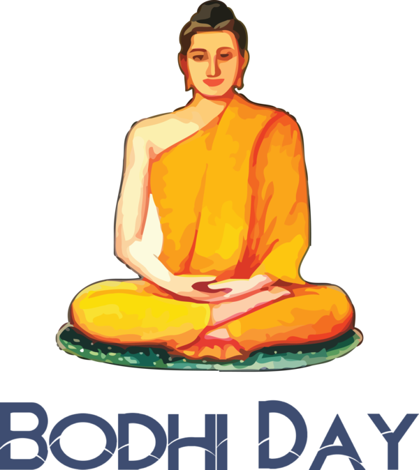 Transparent Bodhi Day Gautama Buddha Thai Buddhist sculpture Theravada for Bodhi for Bodhi Day