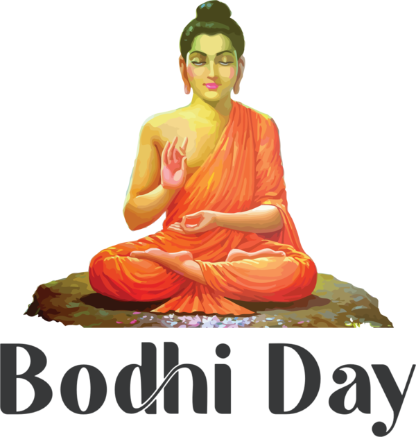 Transparent Bodhi Day Gautama Buddha Bodh Gaya Lumbini for Bodhi for Bodhi Day
