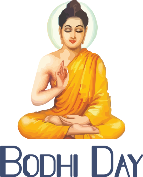 Transparent Bodhi Day Gautama Buddha Vesak Buddha's Birthday for Bodhi for Bodhi Day