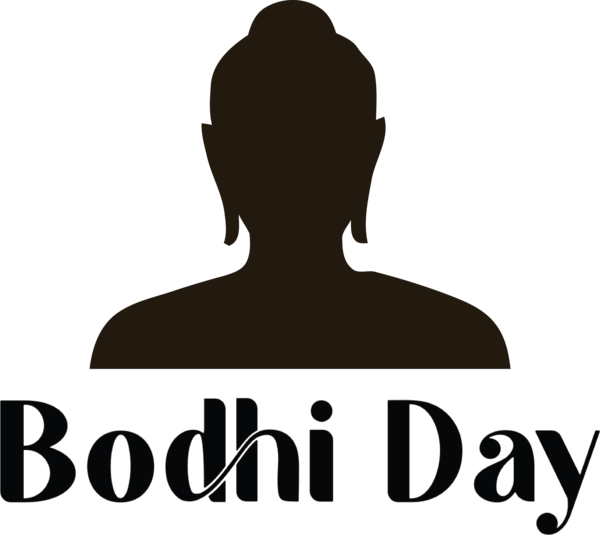 Transparent Bodhi Day Logo Meter Line for Bodhi for Bodhi Day