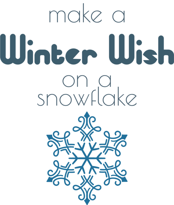 Transparent Christmas Logo Design Font for Snowflake for Christmas