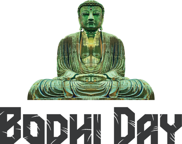 Transparent Bodhi Day Gautama Buddha Tian Tan Buddha Buddharupa for Bodhi for Bodhi Day