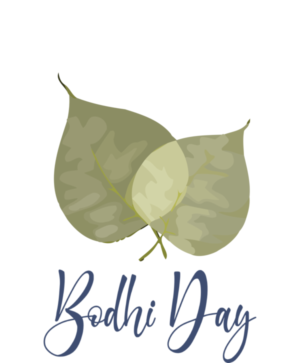 Transparent Bodhi Day Leaf Meter Flora for Bodhi for Bodhi Day