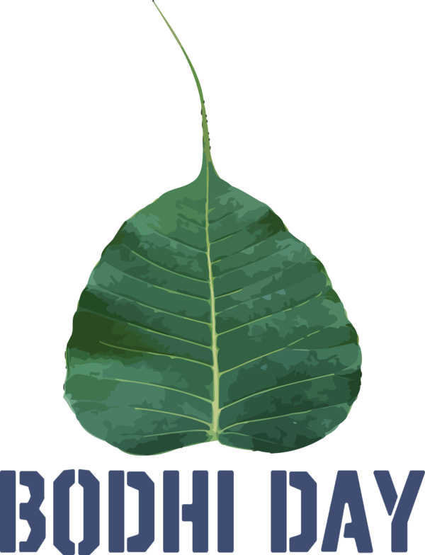 Transparent Bodhi Day Leaf Meter Bab for Bodhi for Bodhi Day