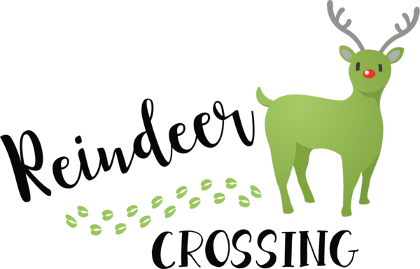 Transparent Christmas Reindeer Deer Logo for Reindeer for Christmas