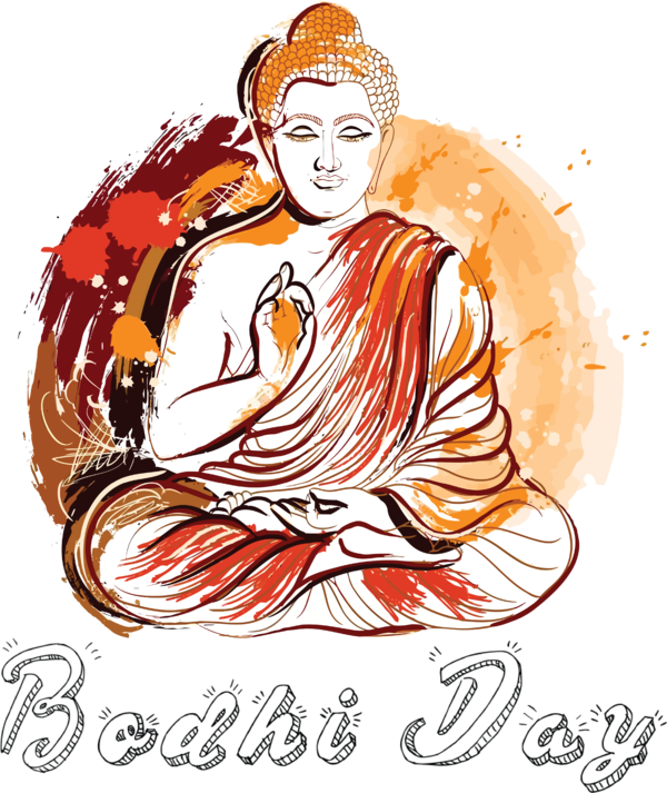 Transparent Bodhi Day Gautama Buddha Buddhahood Tian Tan Buddha for Bodhi for Bodhi Day