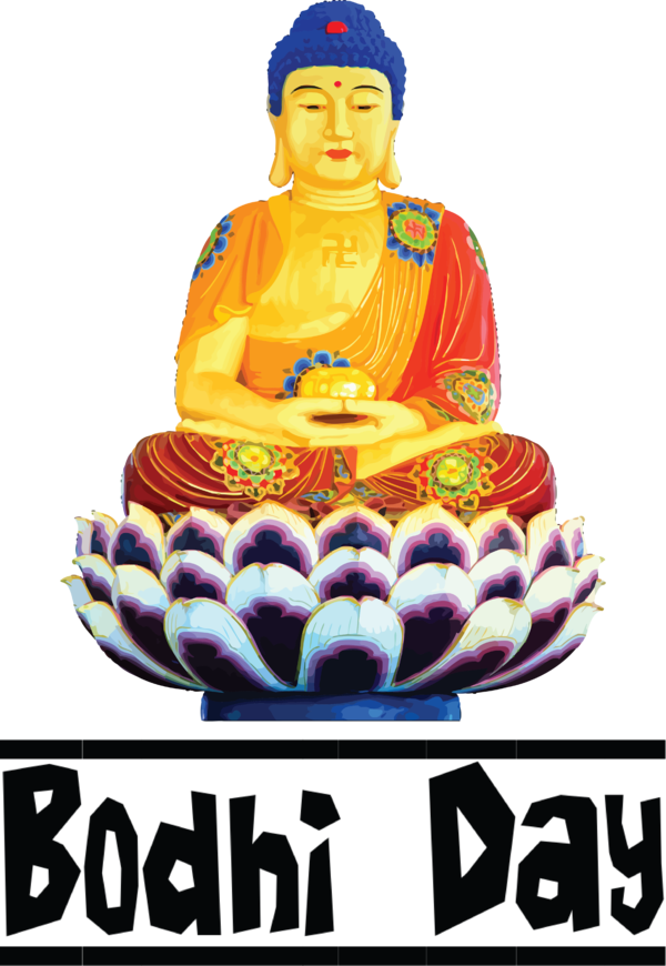 Transparent Bodhi Day Gautama Buddha  Buddhahood for Bodhi for Bodhi Day