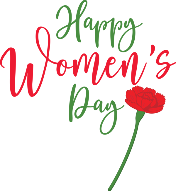Transparent International Women's Day Floral design Plant stem Garden roses for Women's Day for International Womens Day