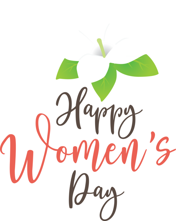 Transparent International Women's Day Design Floral design Vector for Women's Day for International Womens Day