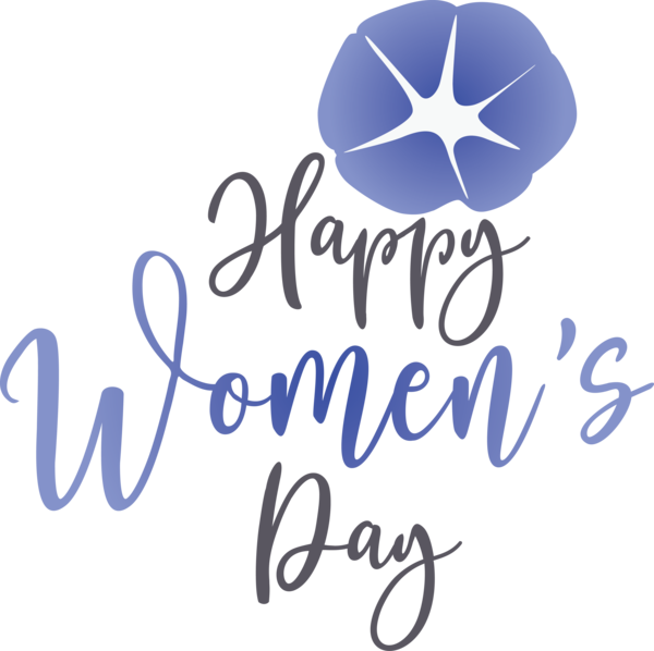 Transparent International Women's Day Design Logo Painting for Women's Day for International Womens Day