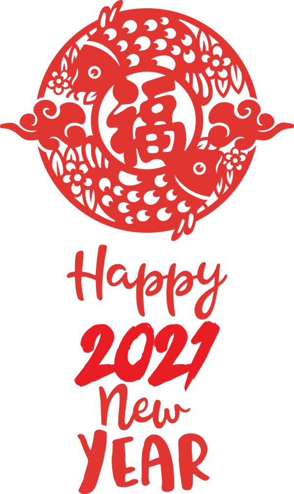 Transparent New Year Design Visual arts Drawing for Chinese New Year for New Year