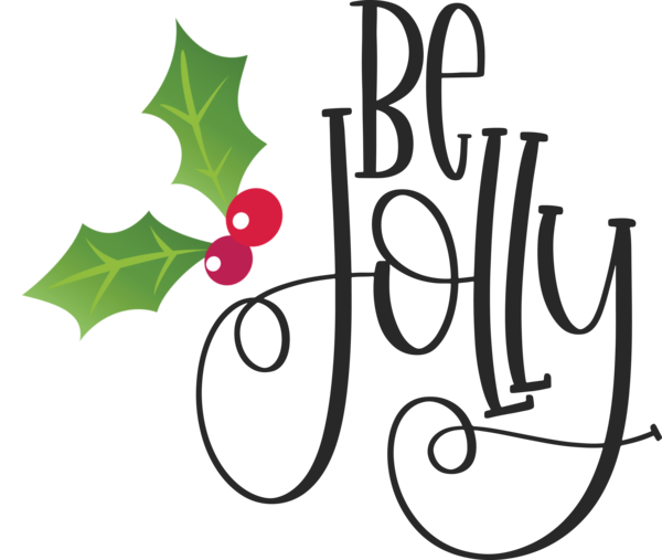 Transparent Christmas Christmas Archives Flower Text for Be Jolly for Christmas