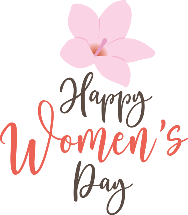 Transparent International Women's Day Cut flowers Floral design Petal for Women's Day for International Womens Day