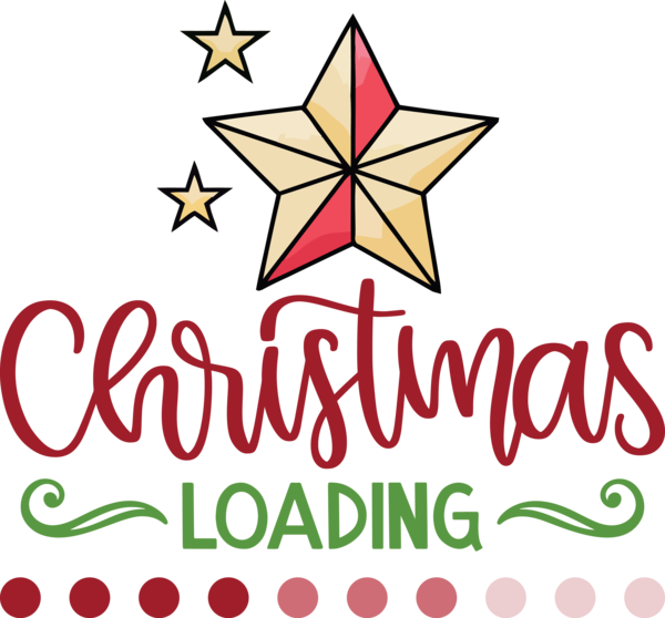 Transparent Christmas Christmas decoration Logo Design for Christmas Loading for Christmas