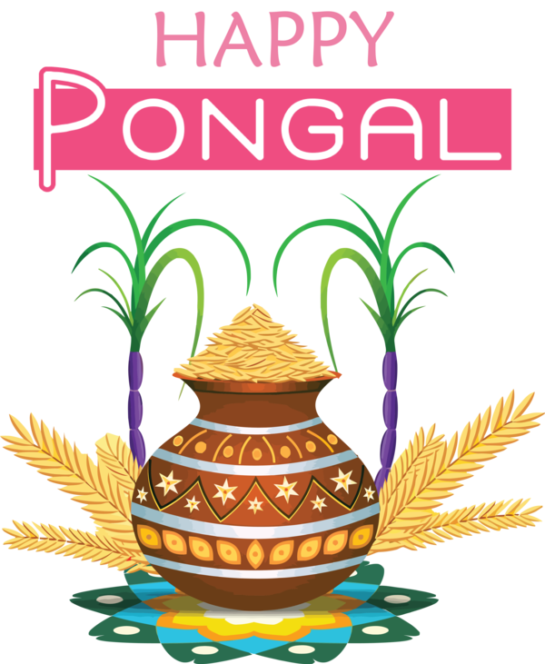 Transparent Pongal Pongal Pongal Design for Thai Pongal for Pongal