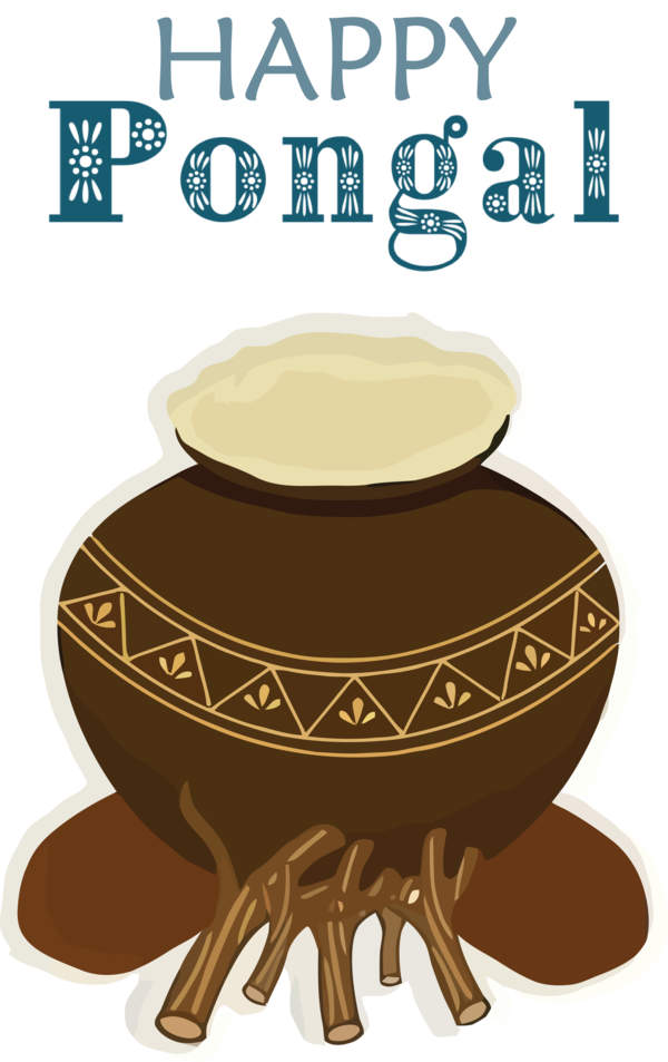 Transparent Pongal Meter Cookware and bakeware Font for Thai Pongal for Pongal
