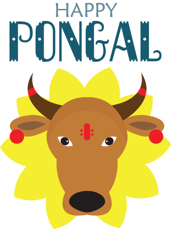 Transparent Pongal Dog Snout Cartoon for Thai Pongal for Pongal