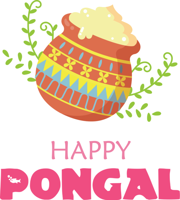 Transparent Pongal Logo Line Japan for Thai Pongal for Pongal