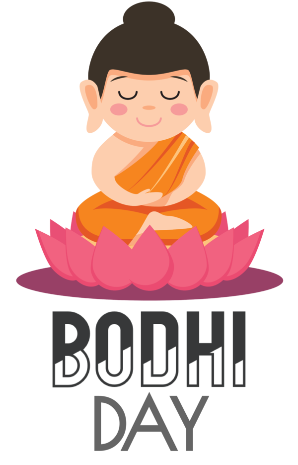 Transparent Bodhi Day Vesak Buddhist Meditation Music Set Name for Bodhi for Bodhi Day