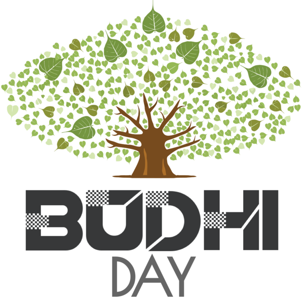 Transparent Bodhi Day Bodhi tree Bodhgaya Bihar Sacred fig Vector for Bodhi for Bodhi Day