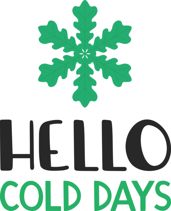 Transparent christmas Snowflake Silhouette Logo for Hello Winter for Christmas