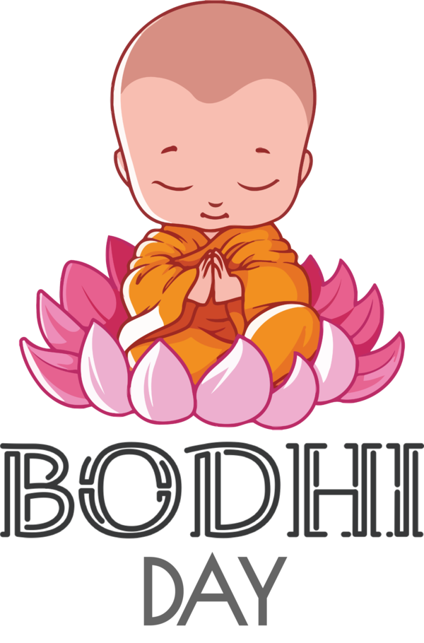 Transparent Bodhi Day Vesak Buddha's Birthday Buddhist temple for Bodhi for Bodhi Day