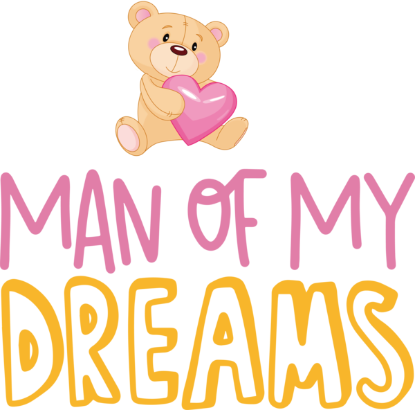 Transparent Valentine's Day Logo Happiness Teddy bear for Valentines Day Quotes for Valentines Day