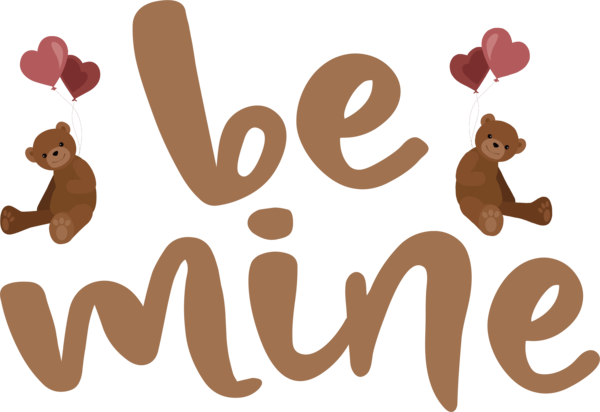 Transparent Valentine's Day Cartoon Logo Bears for Valentines Day Quotes for Valentines Day