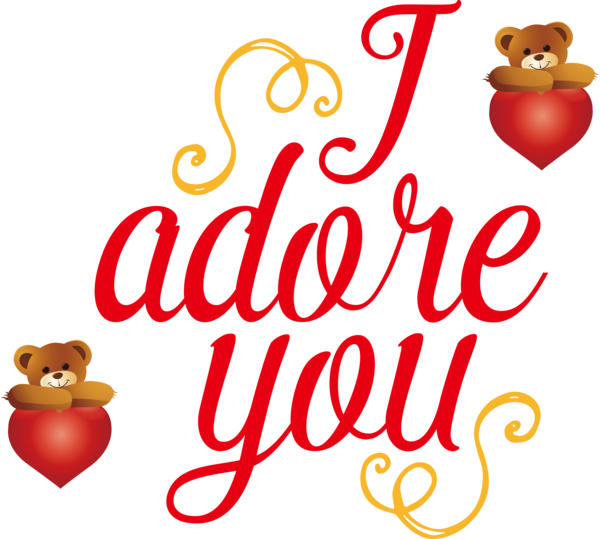 Transparent Valentine's Day Design Adore You Text for Valentines Day Quotes for Valentines Day