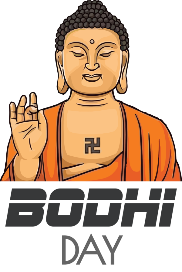 Transparent Bodhi Day Gautama Buddha Tibet Logo for Bodhi for Bodhi Day