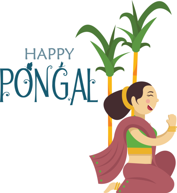 Transparent Pongal Design Icing Birthday for Thai Pongal for Pongal