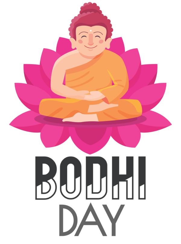 Transparent Bodhi Day Petal Flower Sacred lotus for Bodhi for Bodhi Day