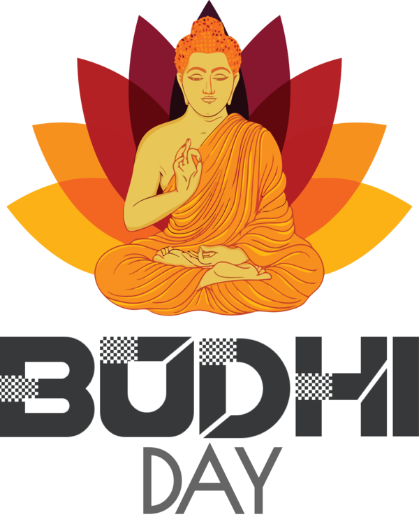 Transparent Bodhi Day Gautama Buddha Drawing for Bodhi for Bodhi Day