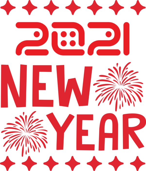 Transparent New Year Design Line 2021 for Happy New Year 2021 for New Year